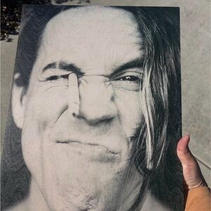 Anthony Kiedis Portrait Wood Art
